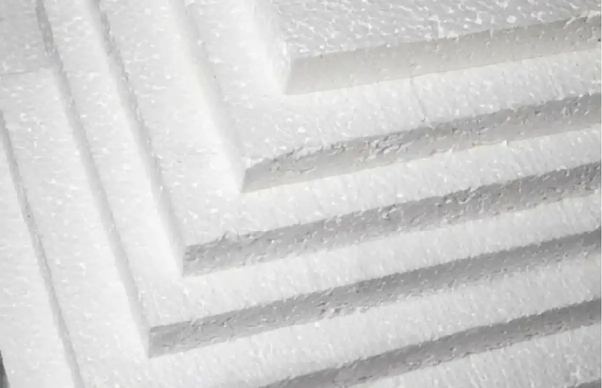Stacked Expanded Polystyrene (EPS) Foam Boards