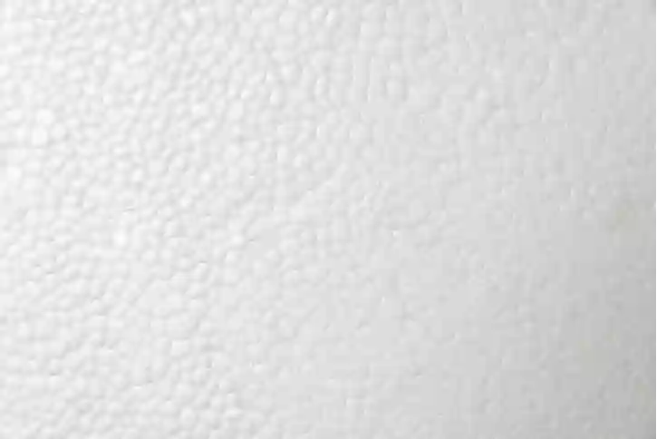 لقطة قريبة من سطح البوليستيرين