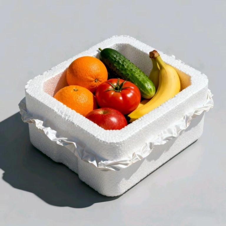 EPS Foam Container for Fresh Fruits and Vegetables in Cold Chain Logistics