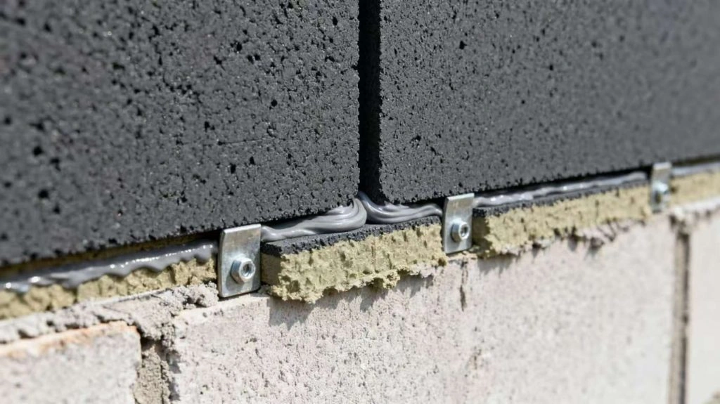 Graphite Polystyrene Insulation Panels in Building Exterior Wall Thermal Insulation System