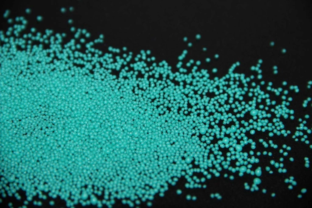 Turquoise Expanded Polystyrene (EPS) Beads