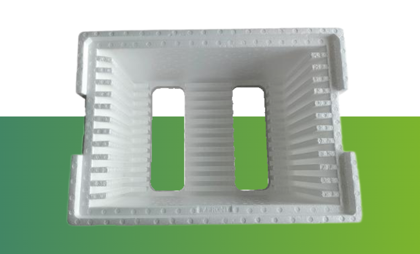 Sustainable R-EPS foam packaging