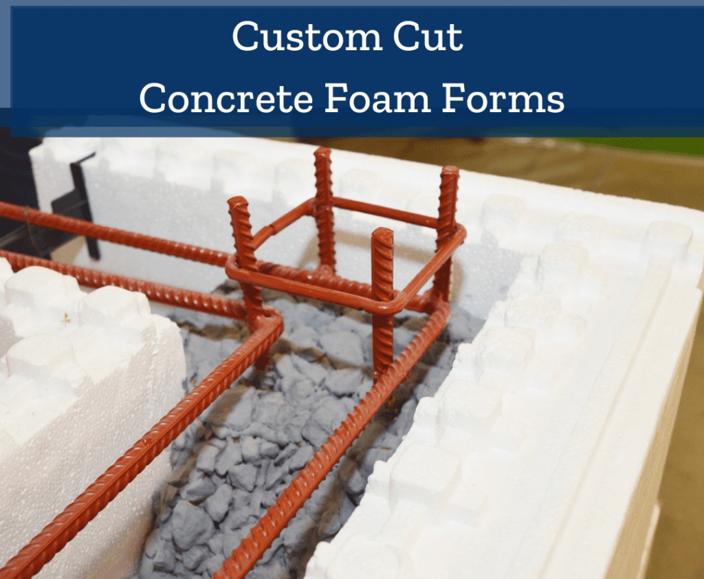 EPS can be molded and cut into many shapes