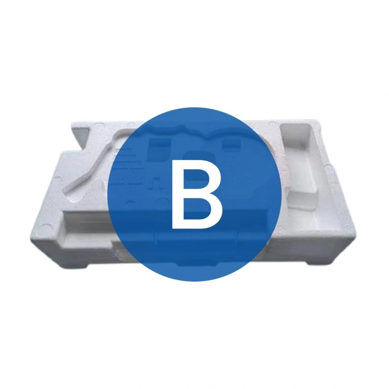 B grade EPS molded packaging
