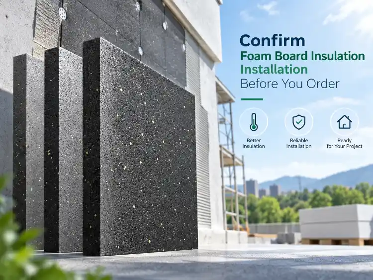 Confirm Foam Board Insulation Installation Before You Order