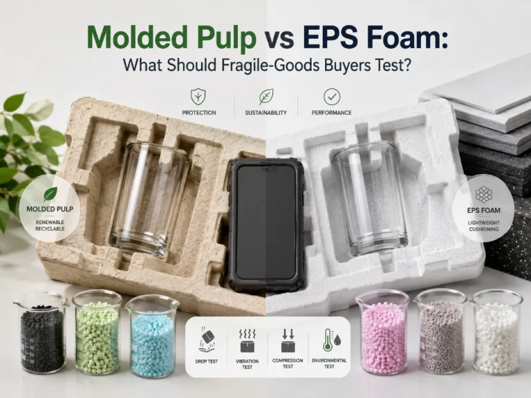 Molded Pulp vs EPS Foam What Should Fragile-Goods Buyers Test