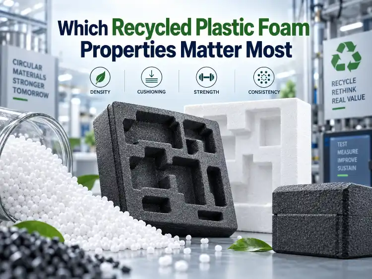 Which Recycled Plastic Foam Properties Matter Most?
