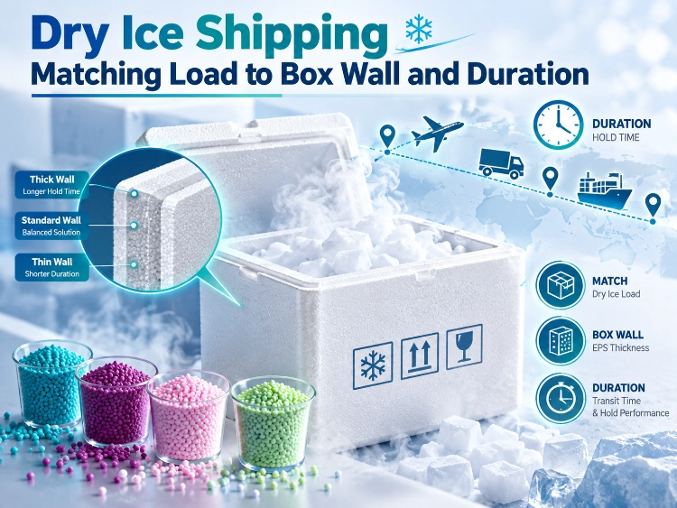 Dry Ice Shipping_ Matching Load to Box Wall and Duration