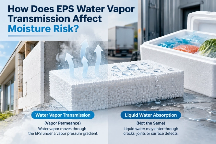 How Does EPS Water Vapor Transmission Affect Moisture Risk